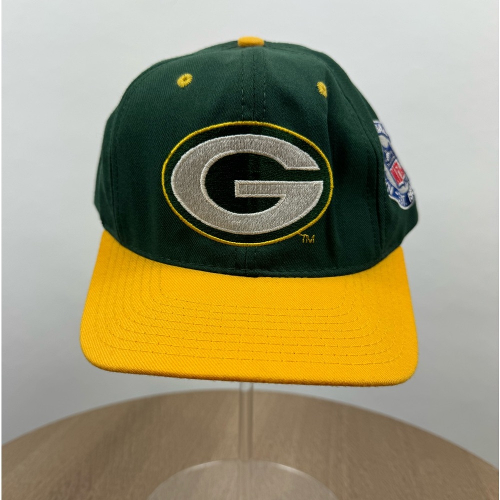 Vintage Starter Green Bay Packers Fitted Hat‎ Logo NFL Football Baseball Cap